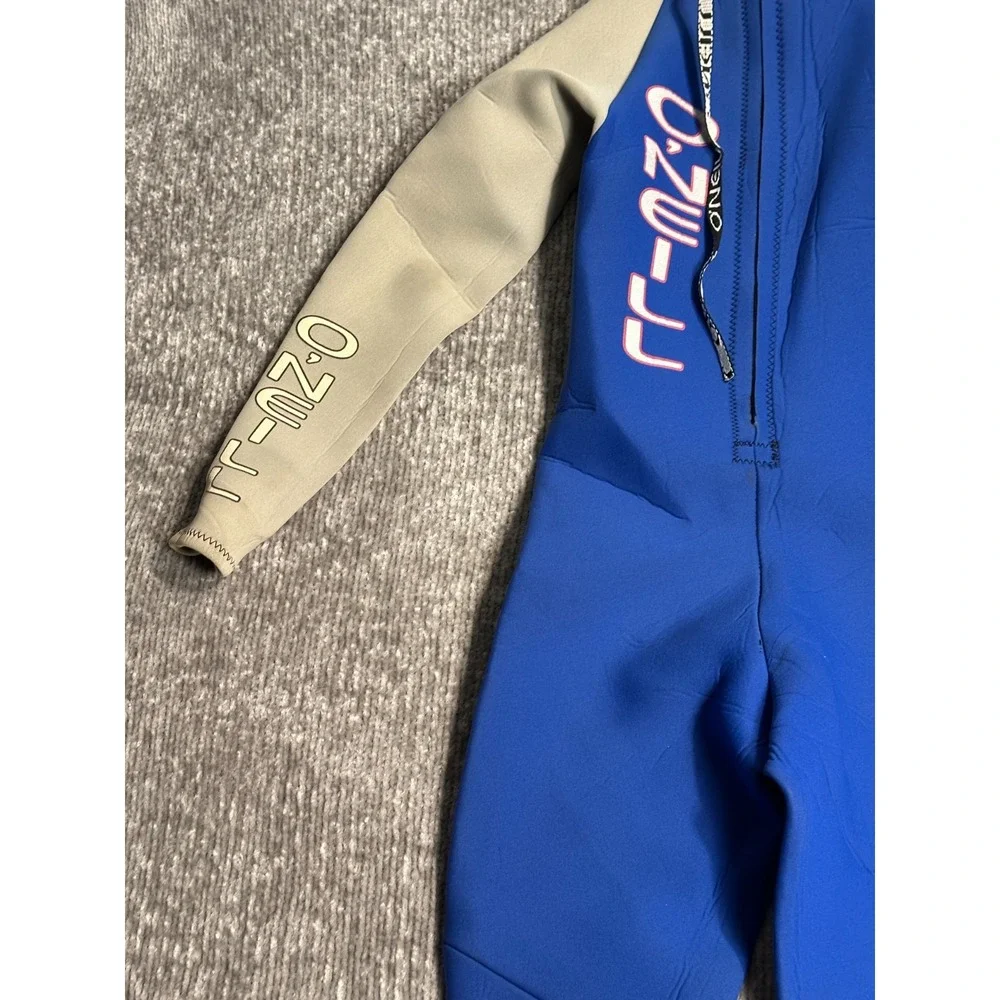 Vintage O'Neill RT-20 The Chill Killer Full Wetsuit Youth Size 14 Blue Gray Surf